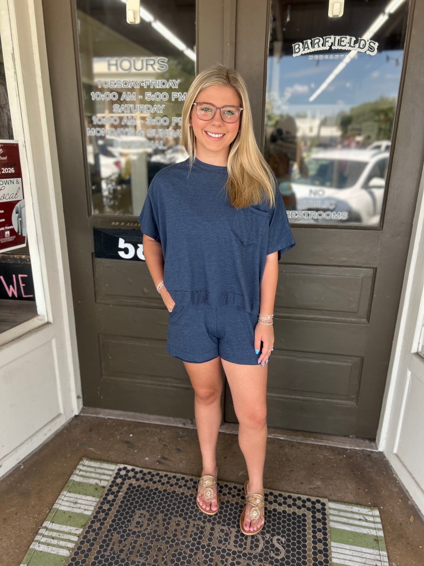 Palmer Set in Navy