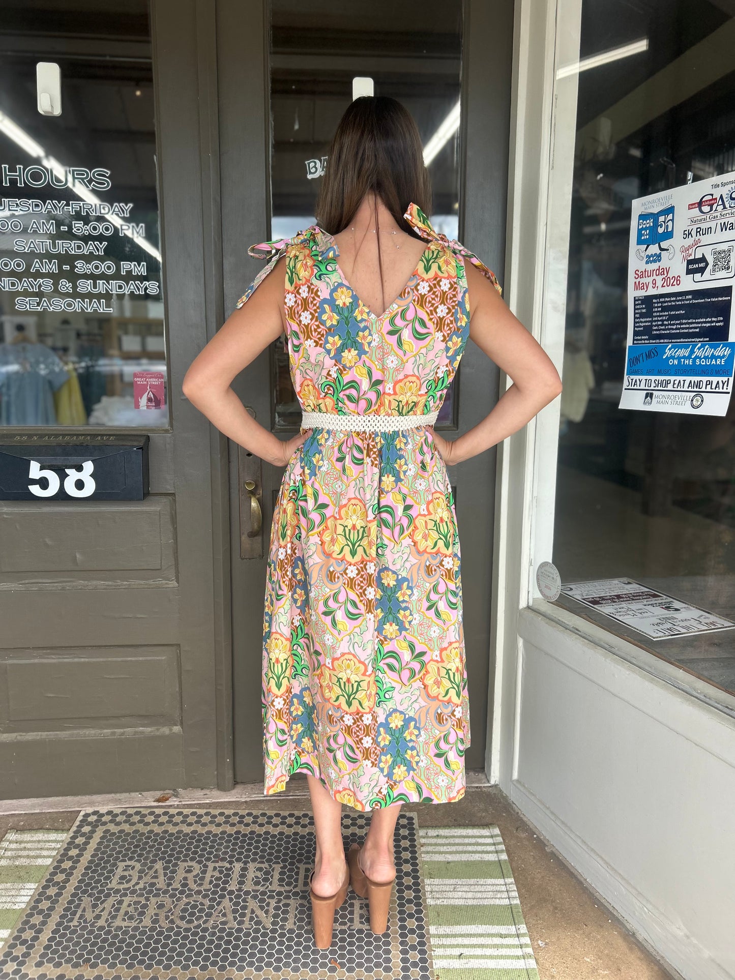 Garden Party Midi Dress