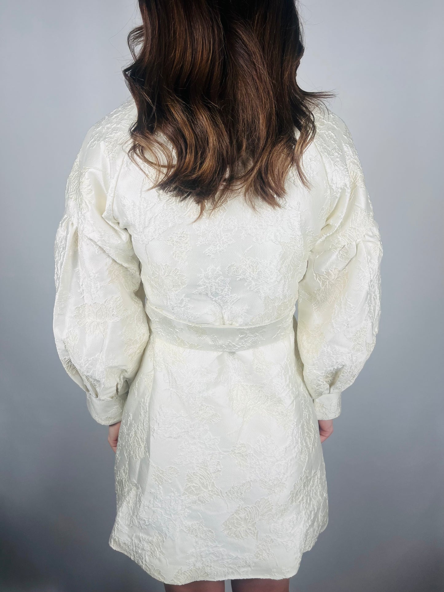 Shimmer Jacquard Dress