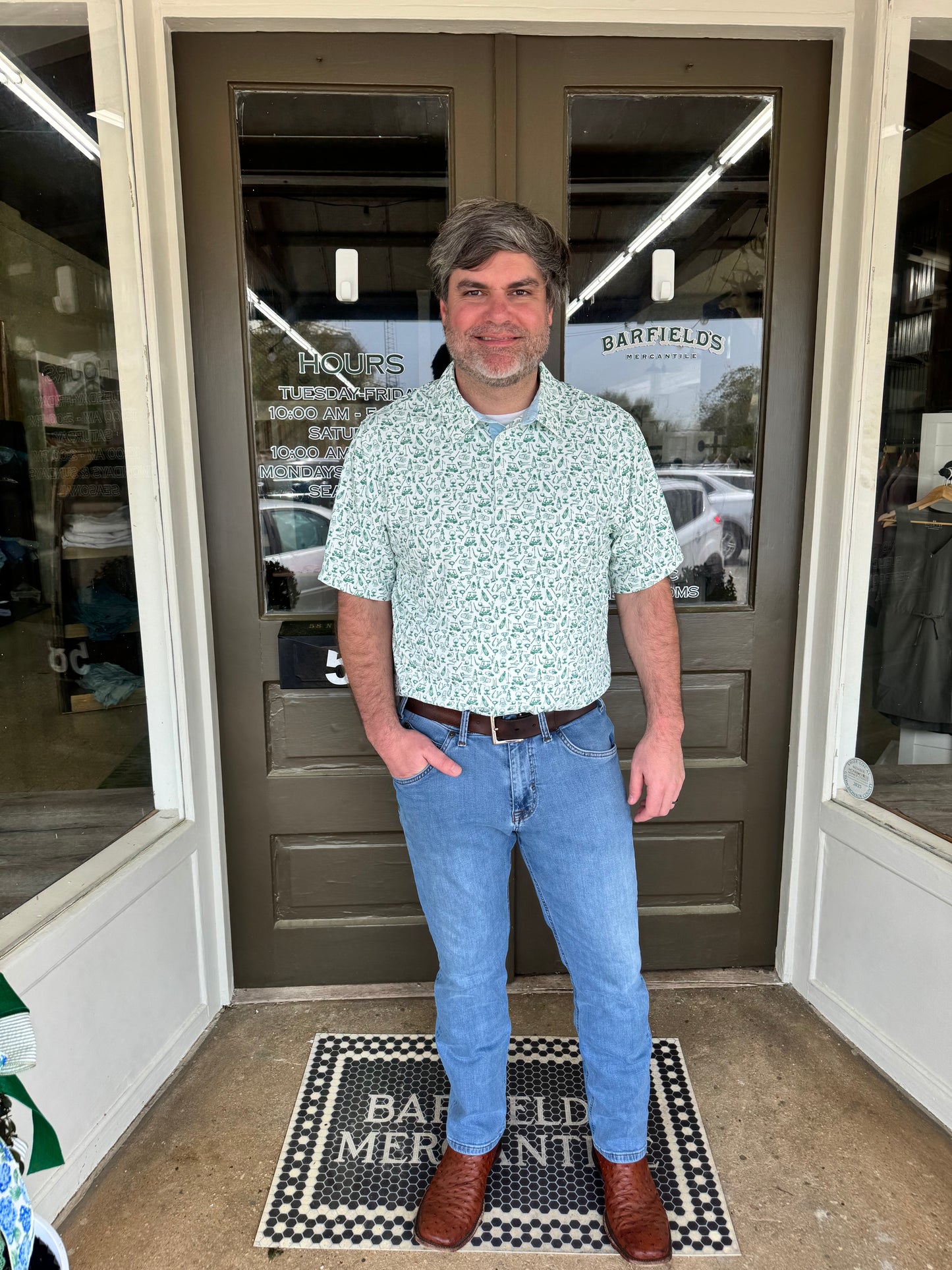 Tapped In Printed Polo