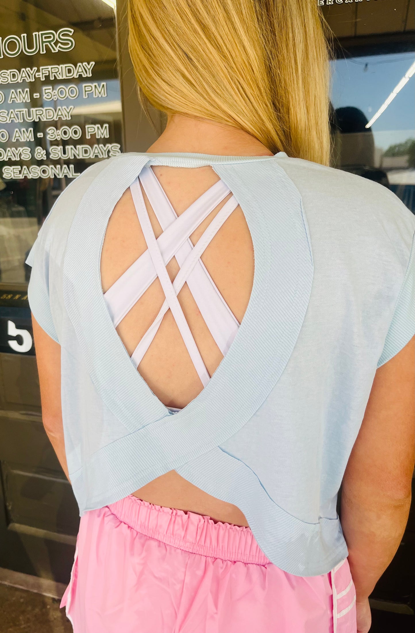Emi Tee in Blue