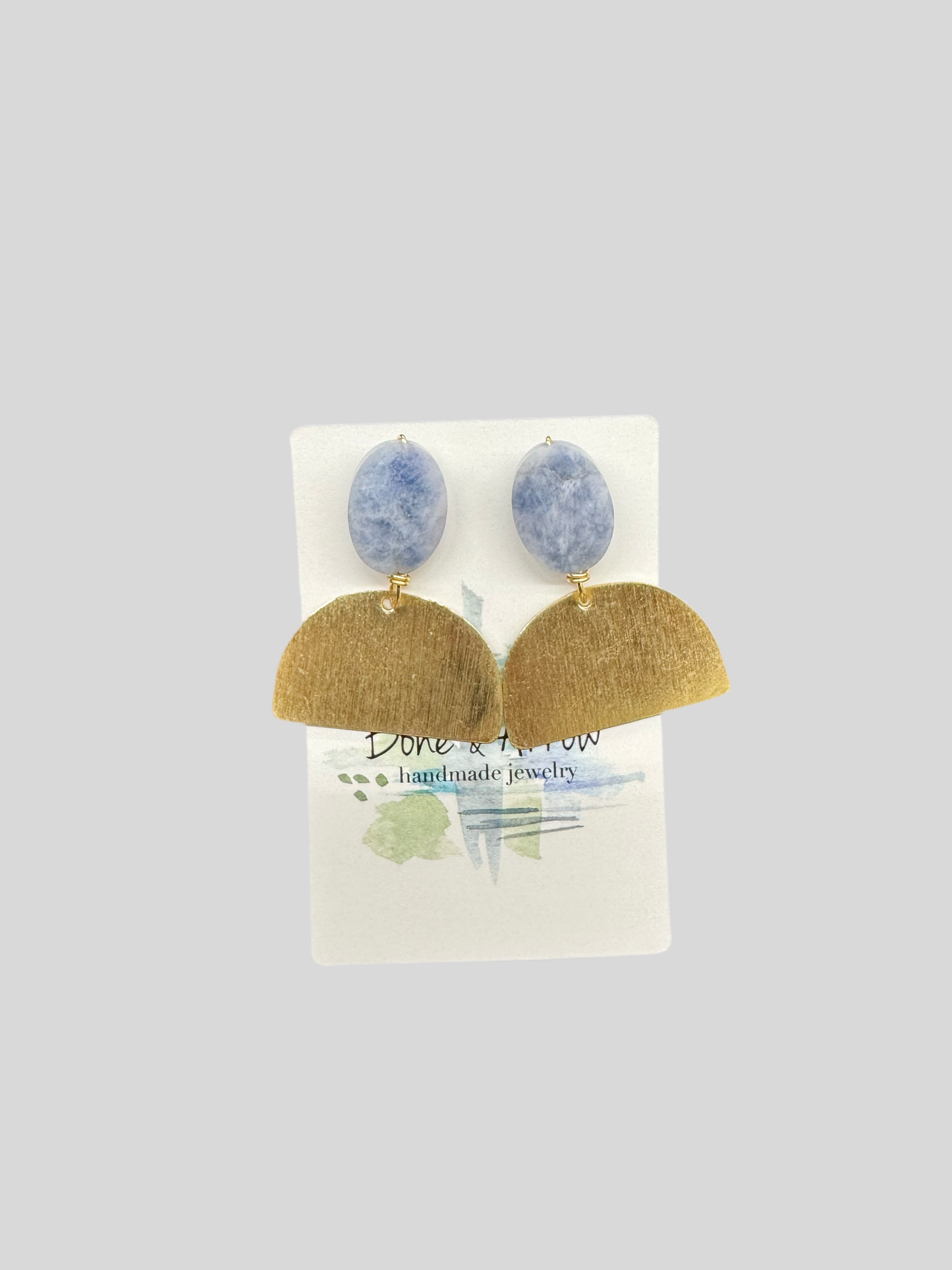Aquamarine Half Moons