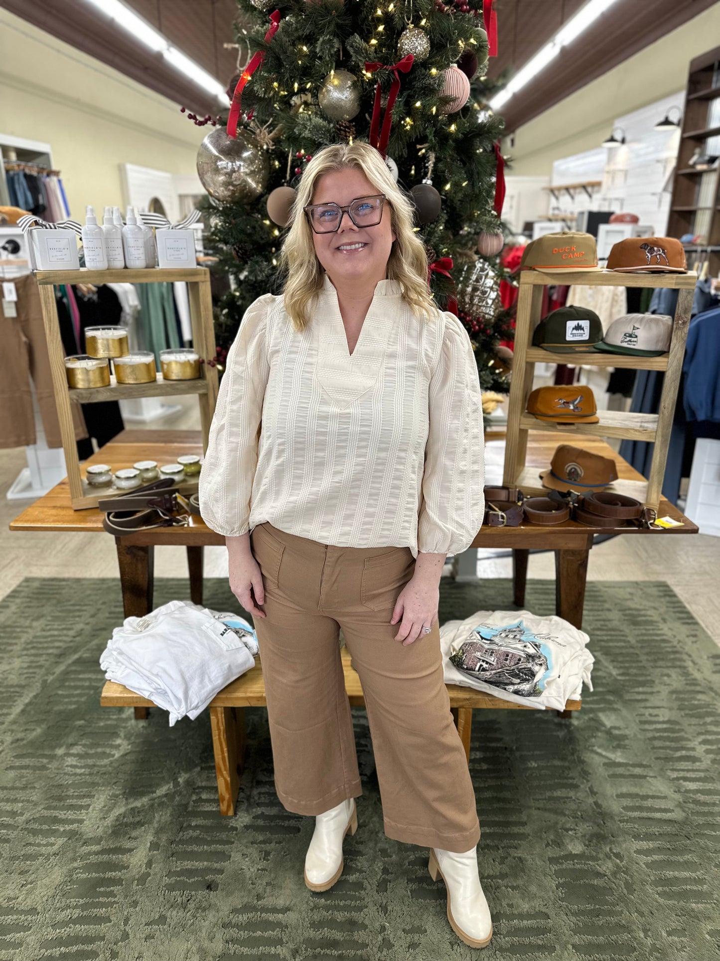 Patch Pocket Pants in Coco