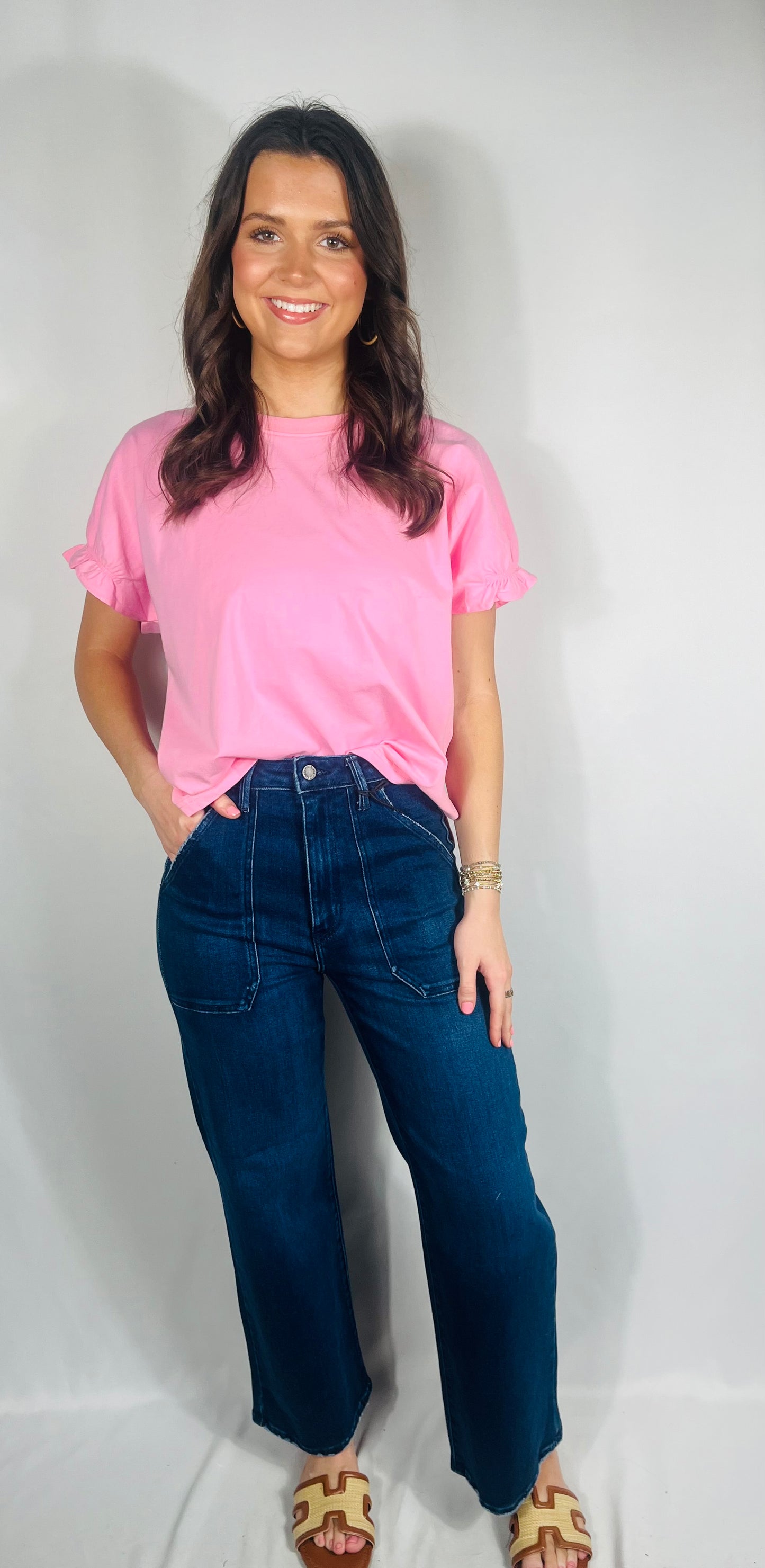 Frill Knit Top