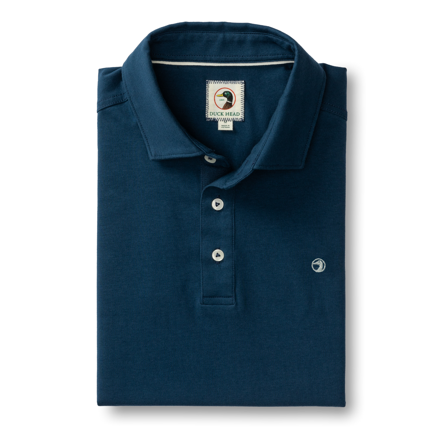 Hanover Pima Cotton Polo in Navy