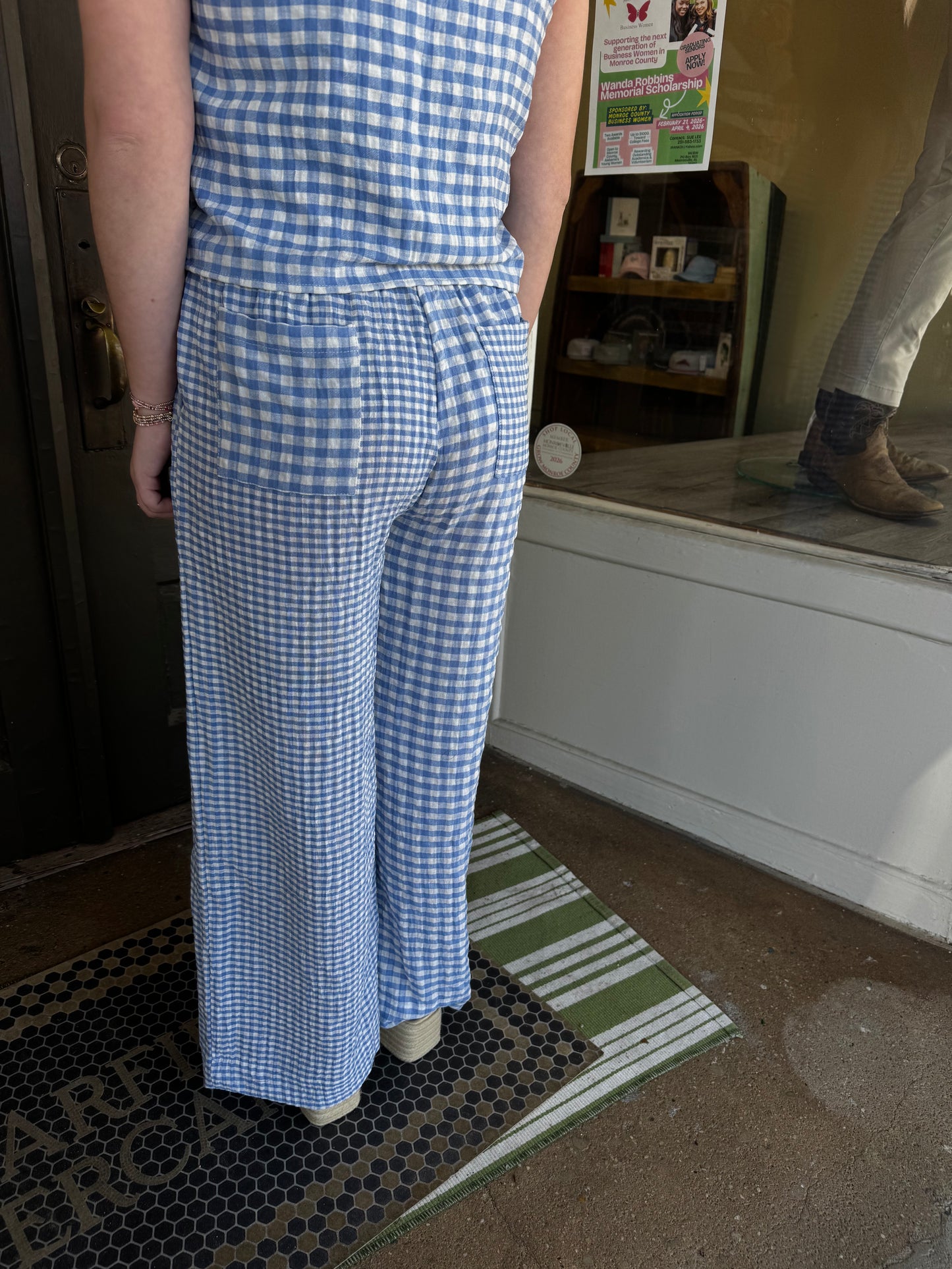 Harbor Gingham Set