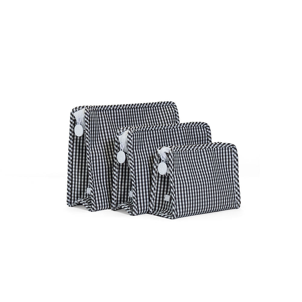 TRVL Roadie Medium - Black Gingham