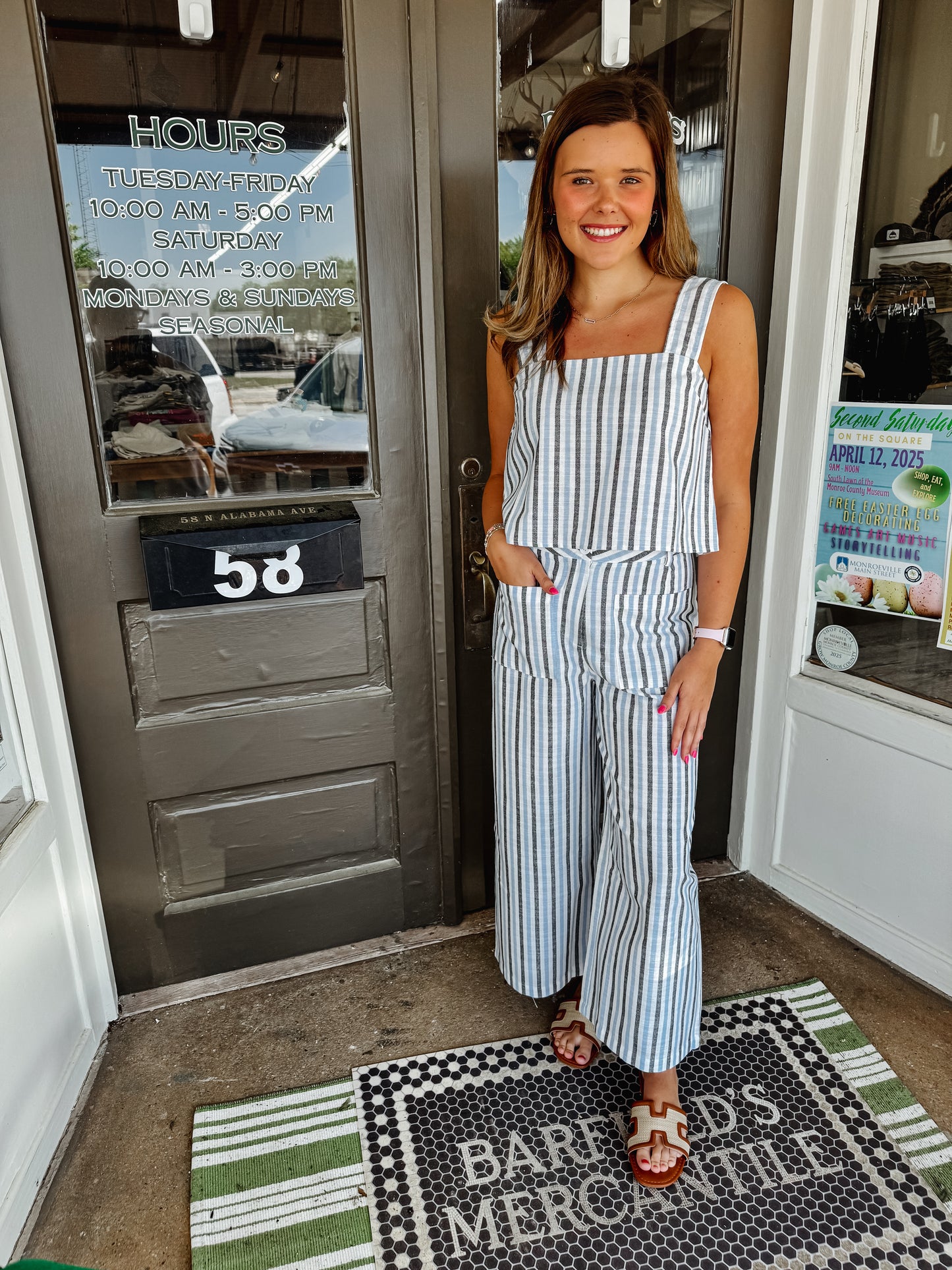 The Port Stripe Trouser
