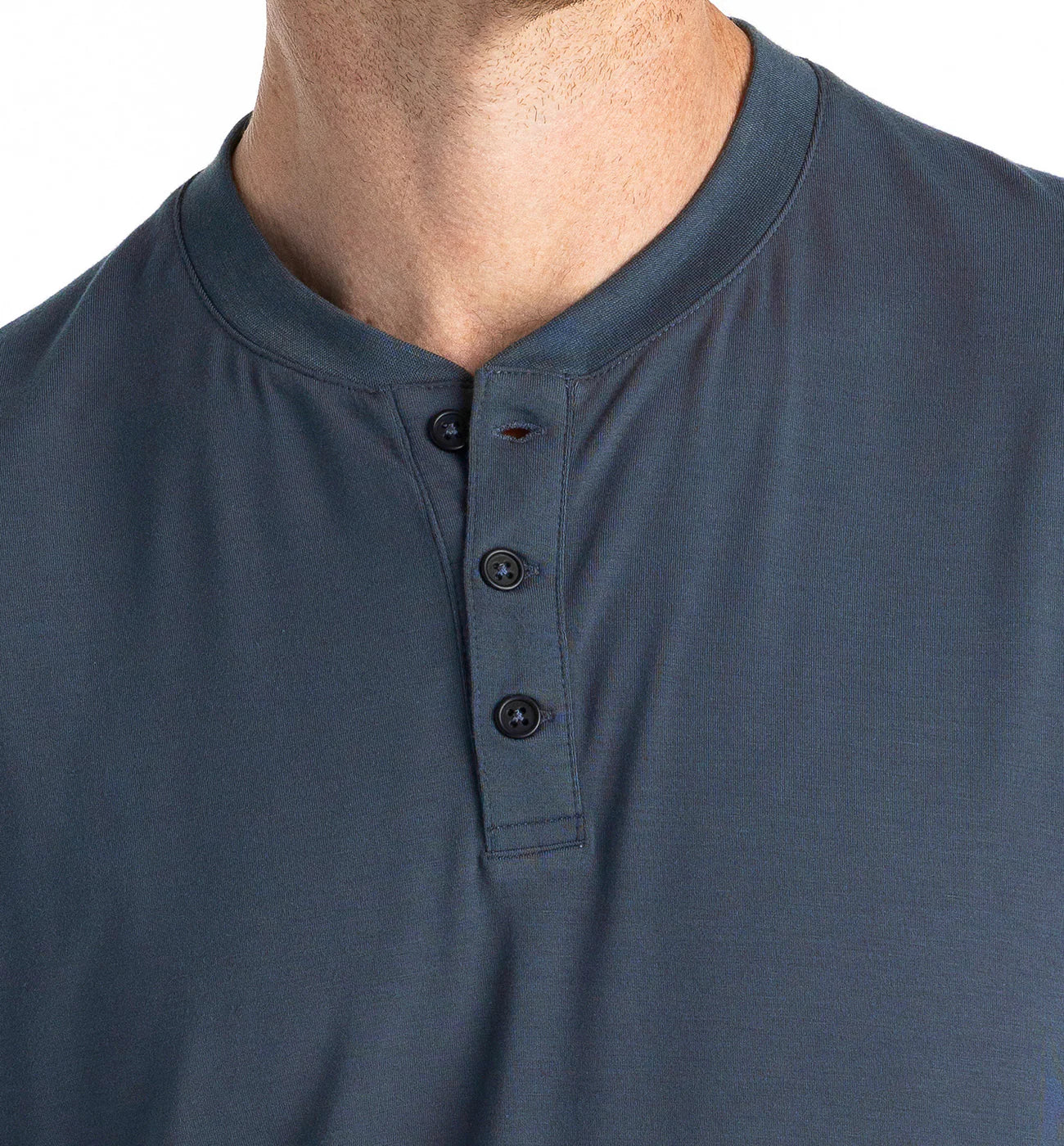 Men's Bamboo Flex Long Sleeve Henley