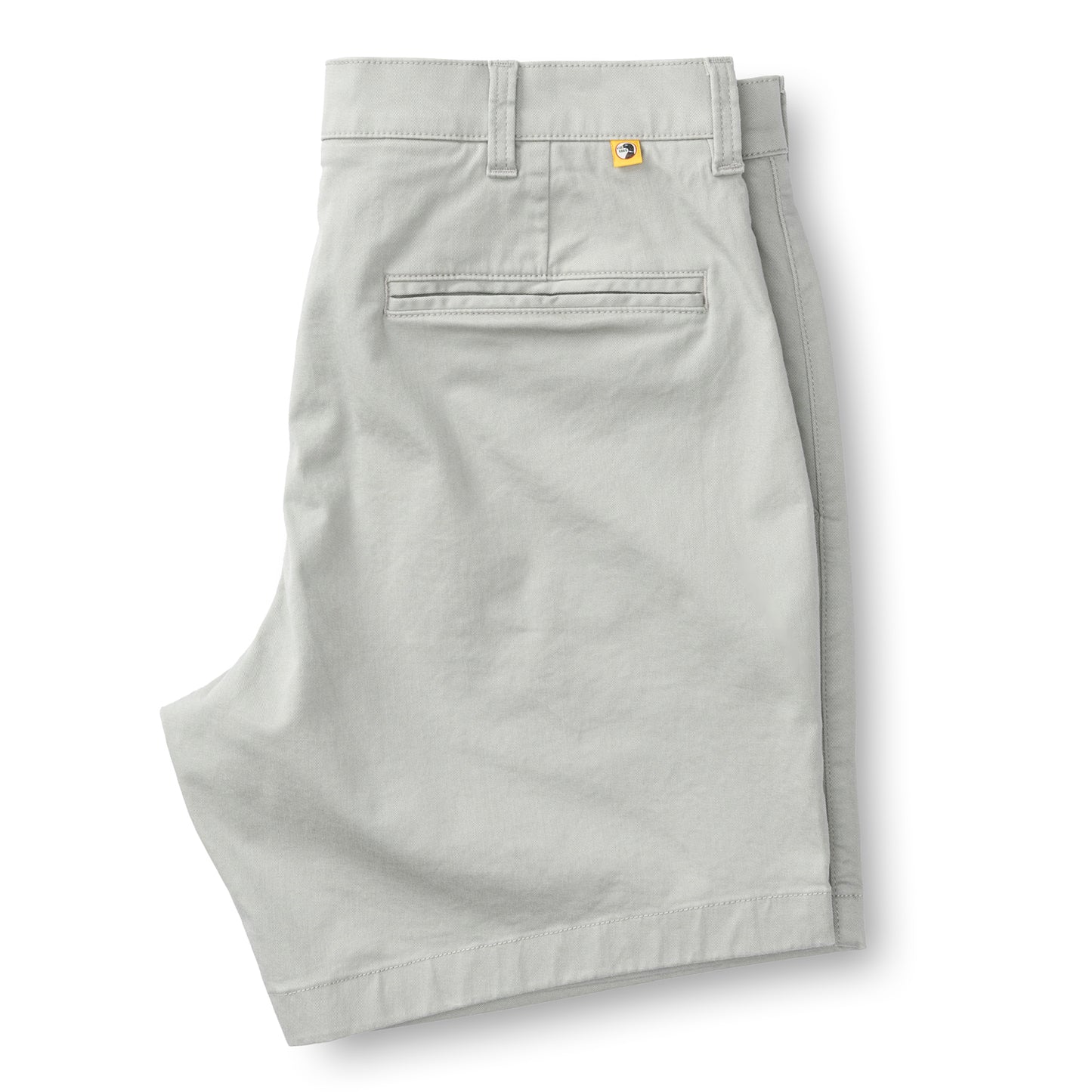 Gold School Chino Short in Greystone (7 inch)