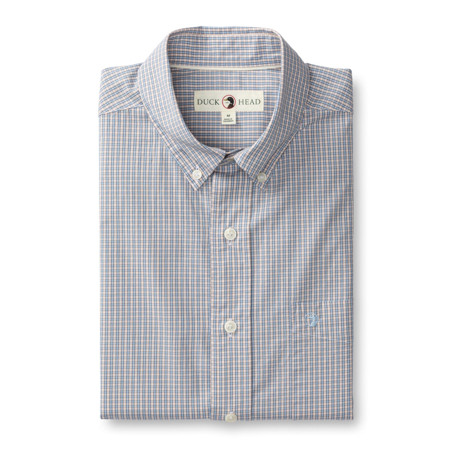 Ferry Plaid Cotton Poplin Sport Shirt