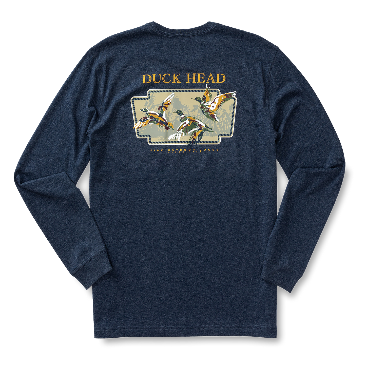 Flying Mallard Long Sleeve Tee