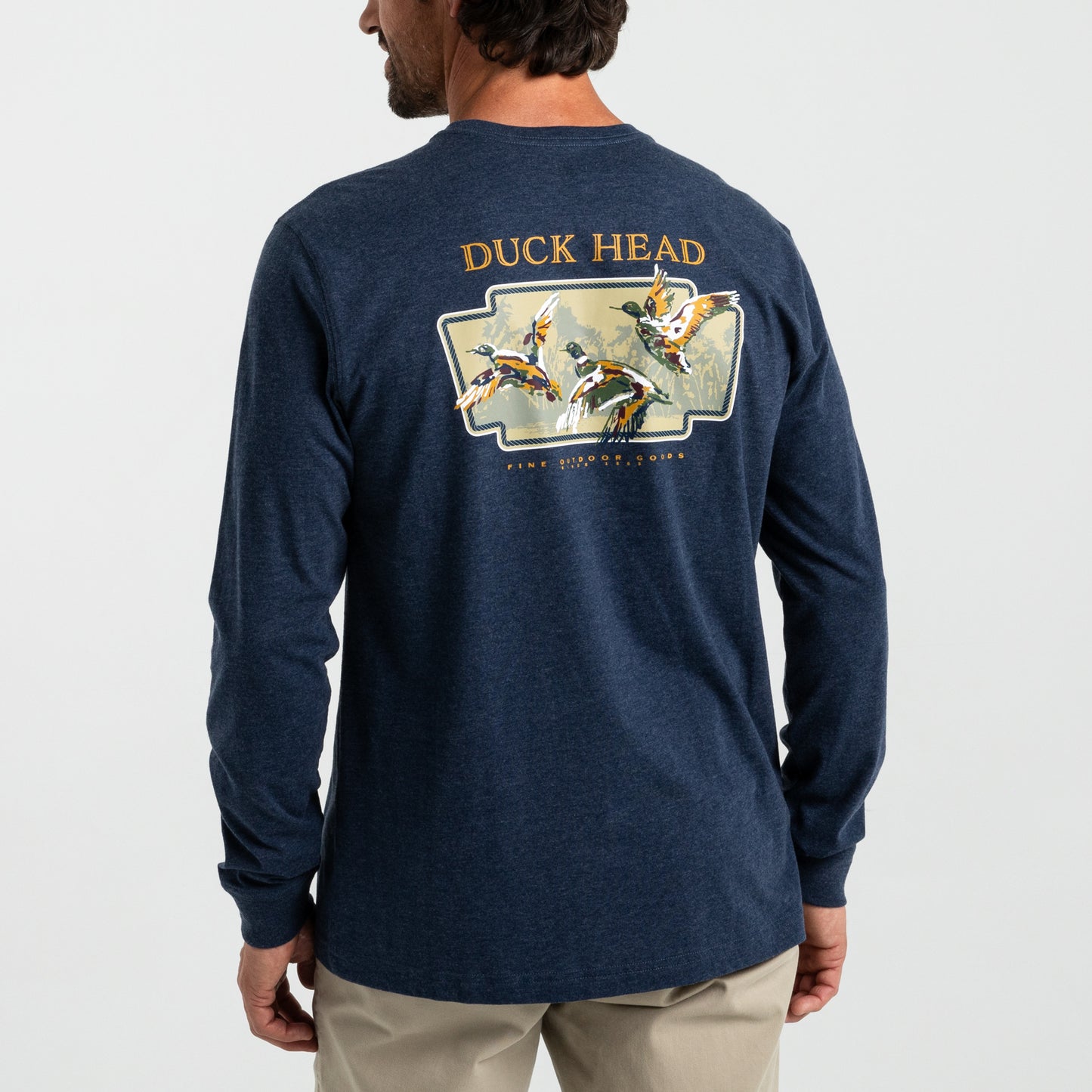 Flying Mallard Long Sleeve Tee