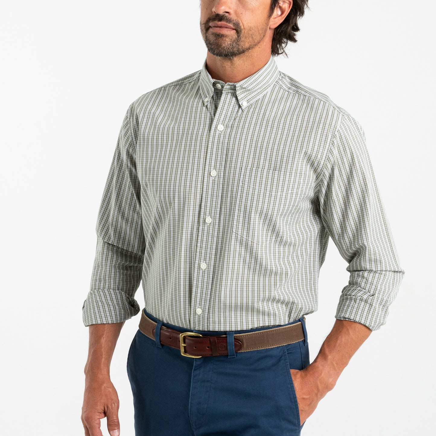 Cotton Poplin Shirt LS