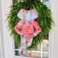 Acrylic Red Elephant Door Hanger