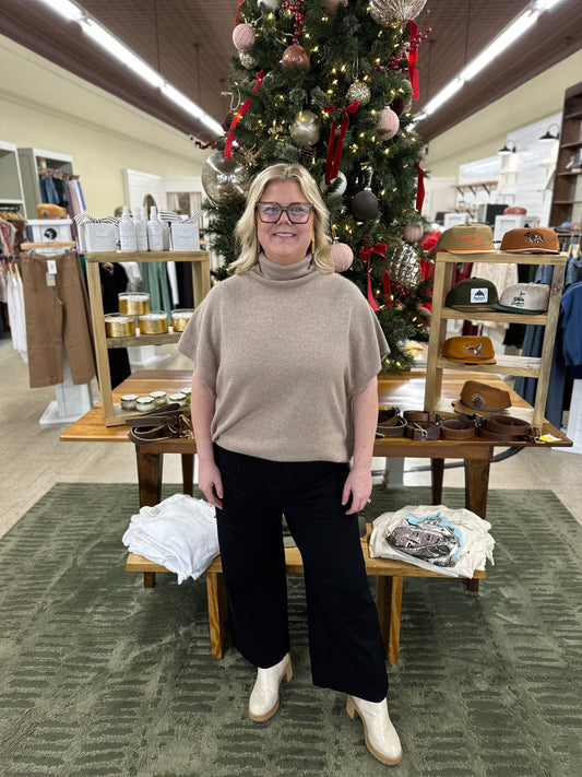 Patch Pocket Pants in Black