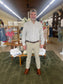 Duck Head Joyner Plaid Cotton Twill Sport Shirt in Wheatfield