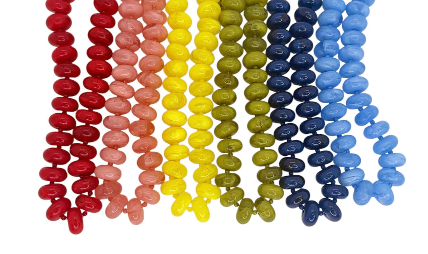 Candy Necklace in Navy