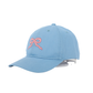 Kids' Cotton Baseball Cap with Bow & Leather Strap