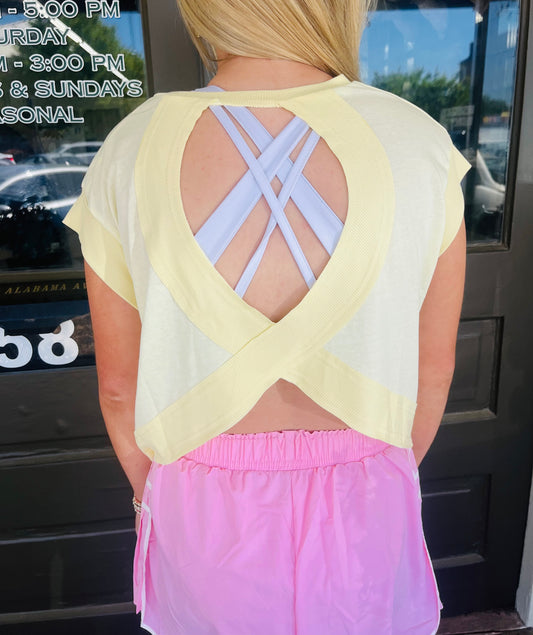 Emi Tee in Yellow