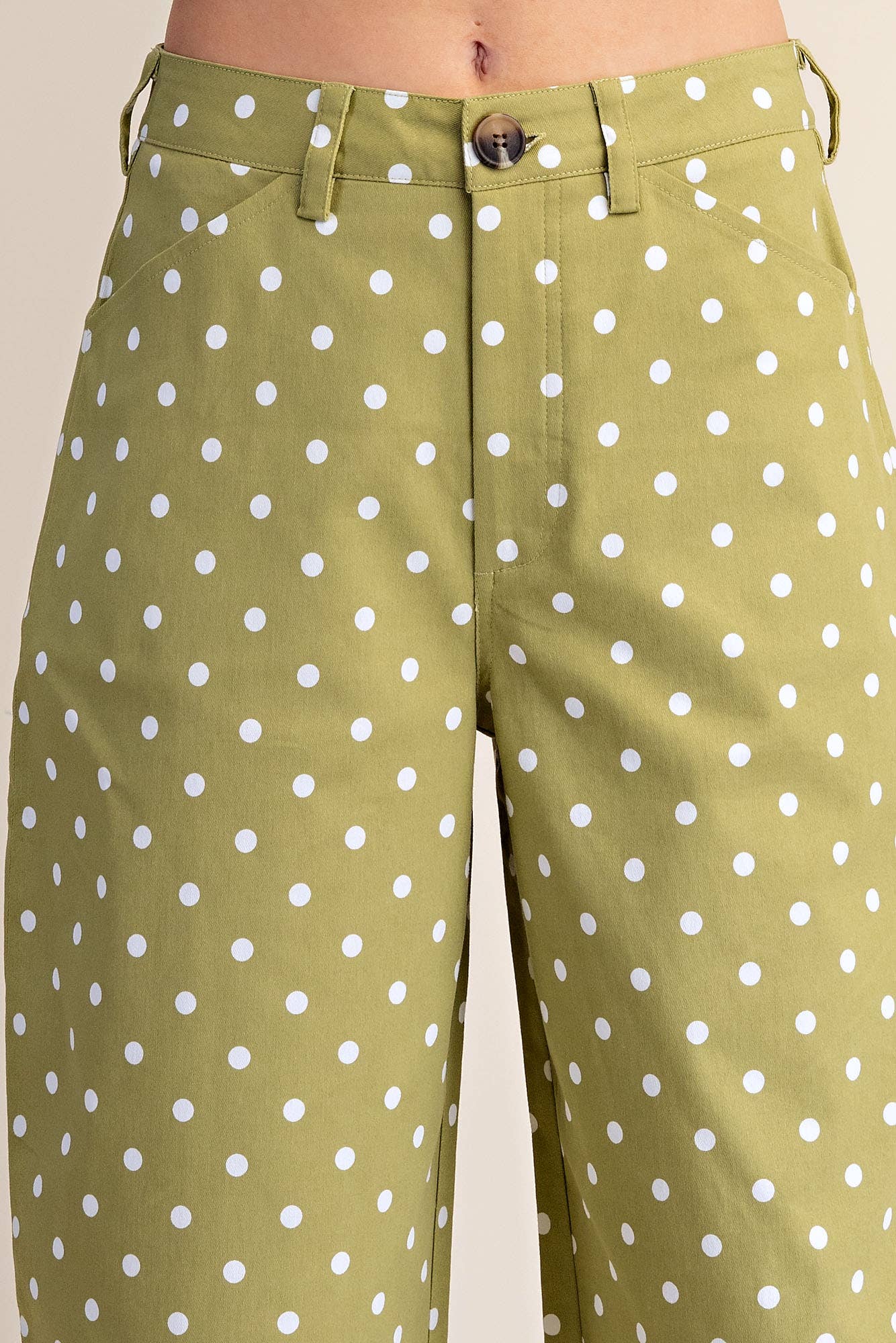 The Dottie Pants in Sage