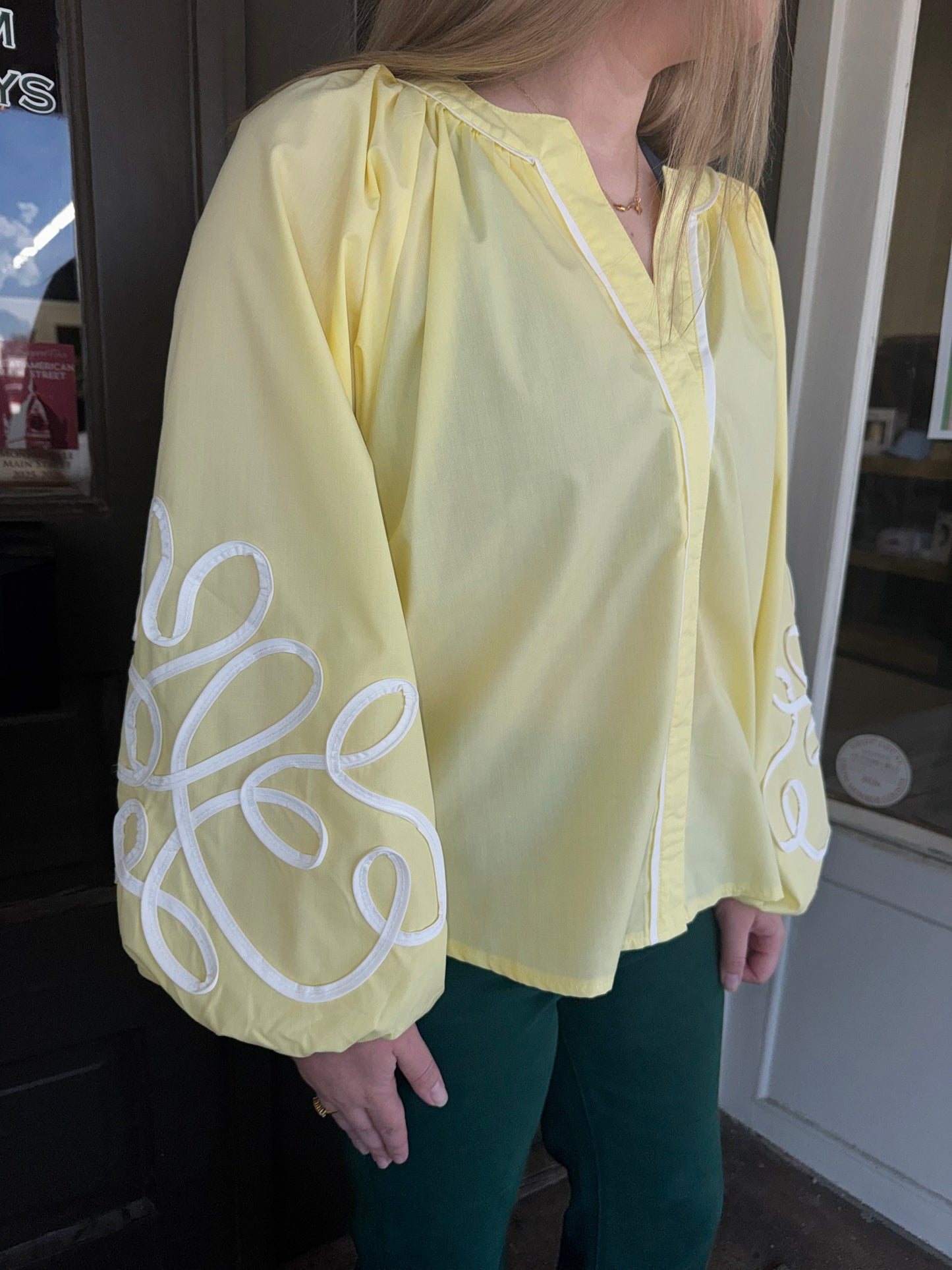 The Addison Puff Sleeve Top