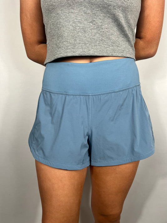 Speedy Shorts in Dusty Blue