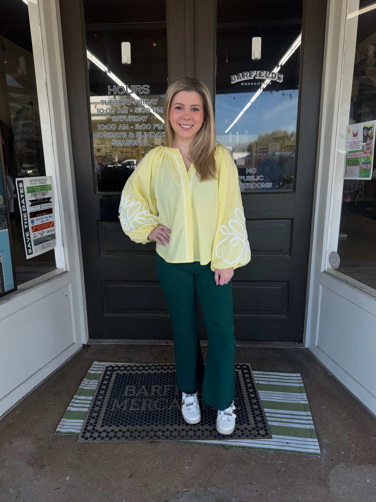 The Addison Puff Sleeve Top