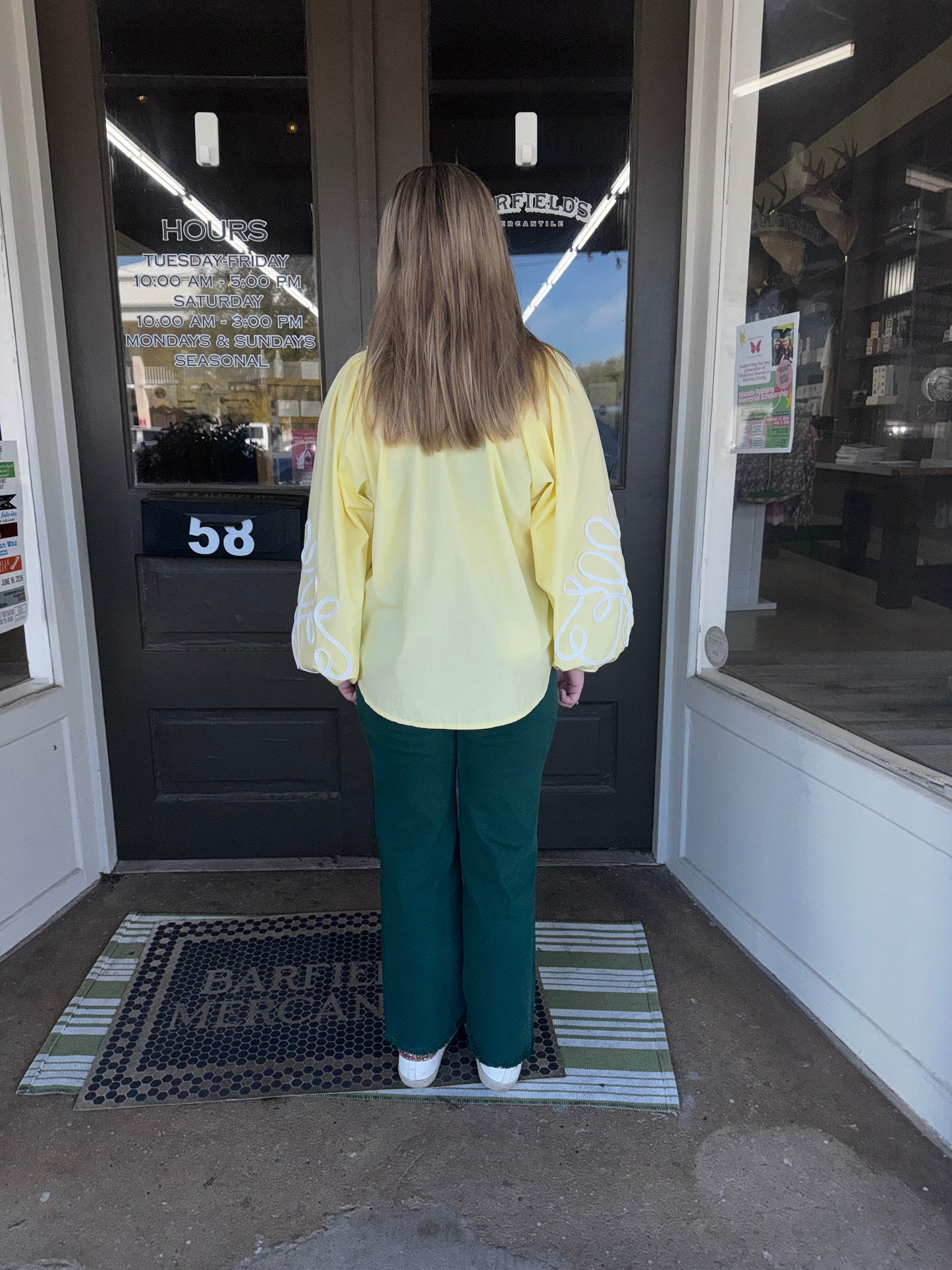 The Addison Puff Sleeve Top