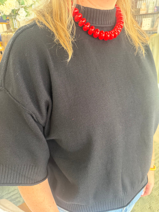 The Everyday Sweater in Black