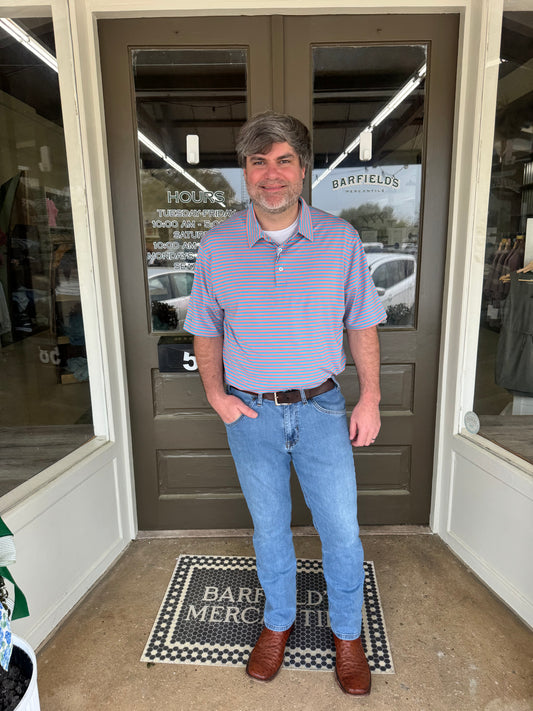 Sarasota Stripe Polo