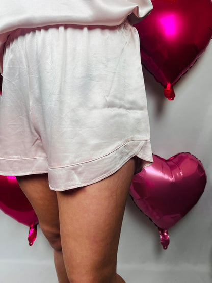PJ Harlow Spencer Shorts in Blush