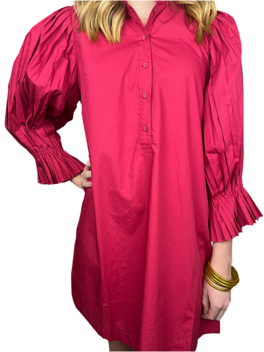 Sincerely Ours Romantic Red Dress