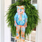 Acrylic Tiger Stripes Door Hanger