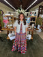 The Hadley Plaid Maxi Dress