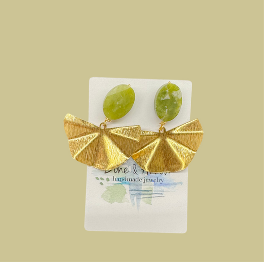Green Jasper Fans