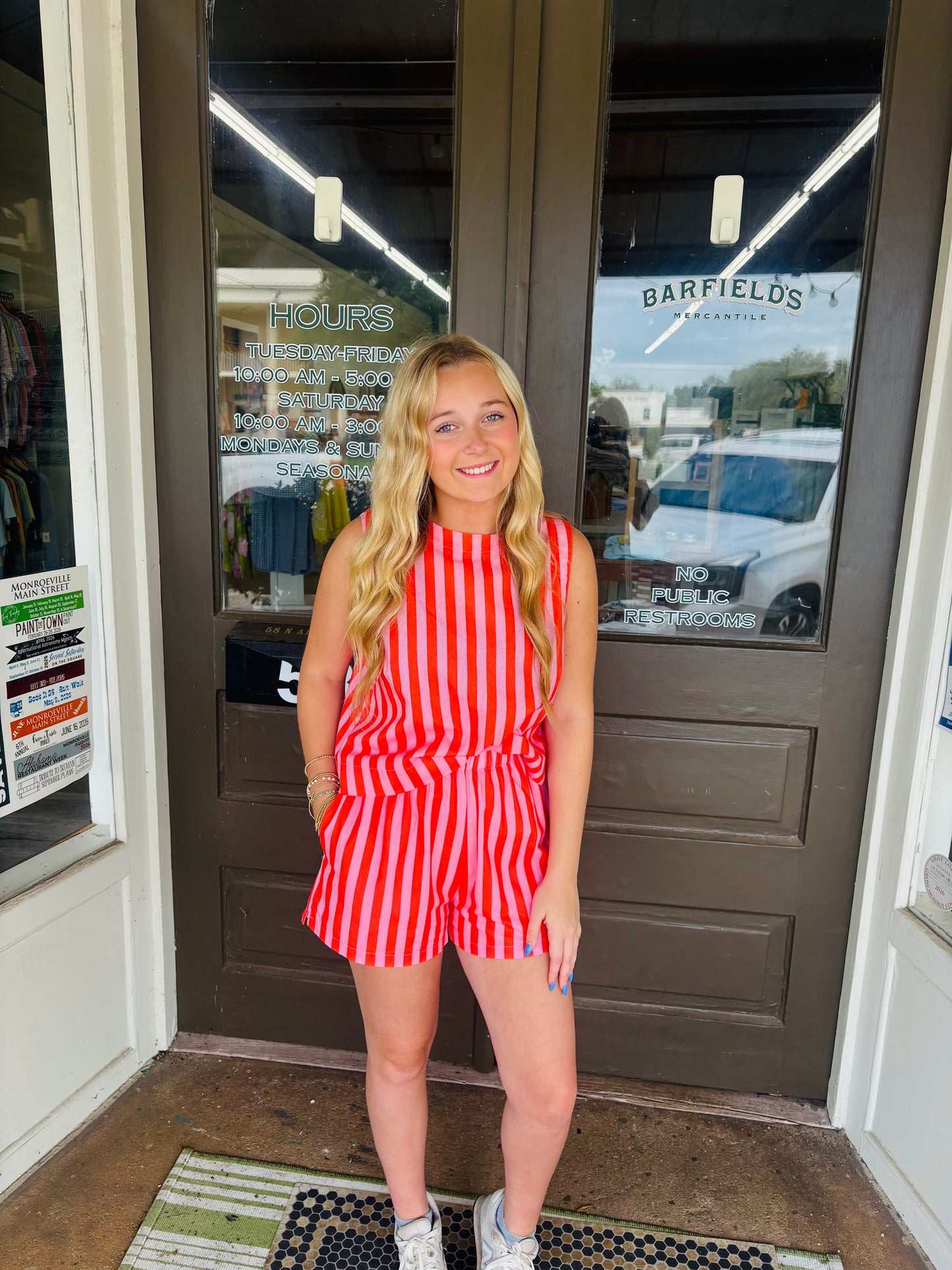 Coral Cabana Set