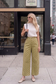 The Dottie Pants in Sage
