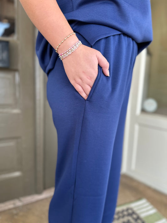 Catalina Pant in Navy