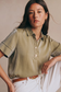 The Camille Top in Olive