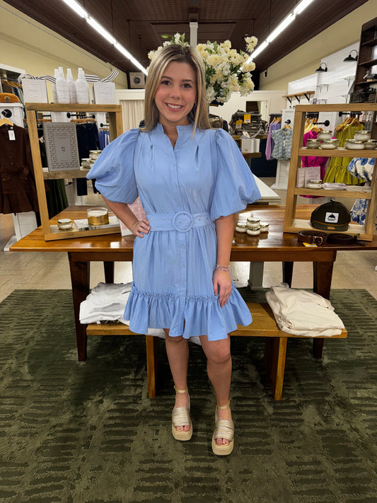 Lillian Puff Sleeve Dress