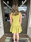 Greer Drop Waist Bow Dress
