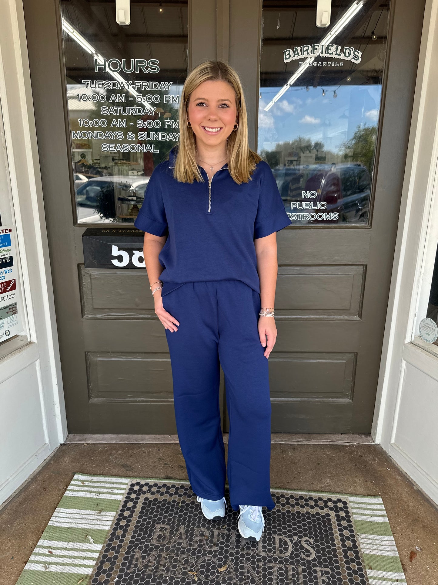 Catalina Pant in Navy