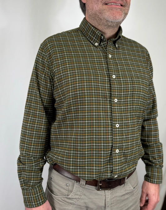 Clement Plaid Cotton Flannel