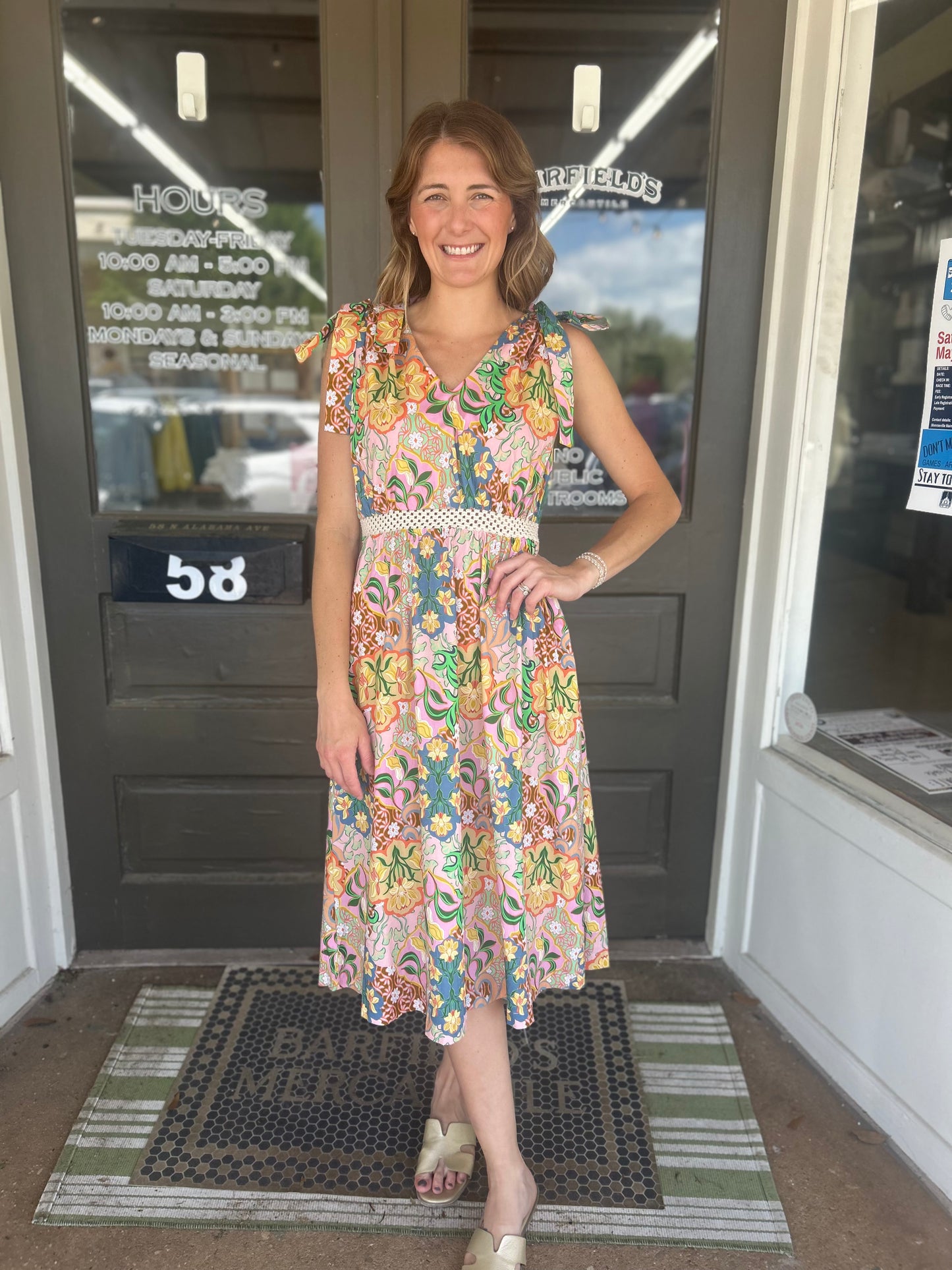 Garden Party Midi Dress