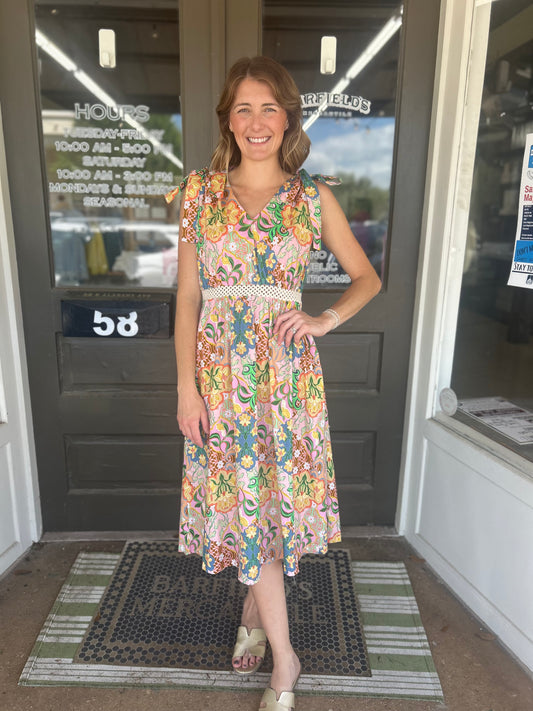 Garden Party Midi Dress