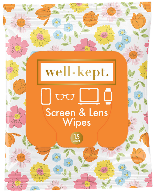 SPRING BREAK SCREEN CLEANSING TOWELETTES / TECH WIPES