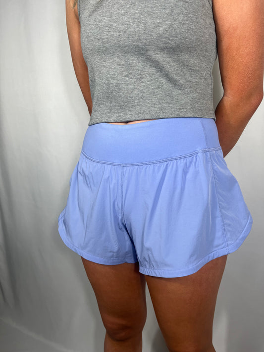 Speedy Shorts in Blue Hyacinth
