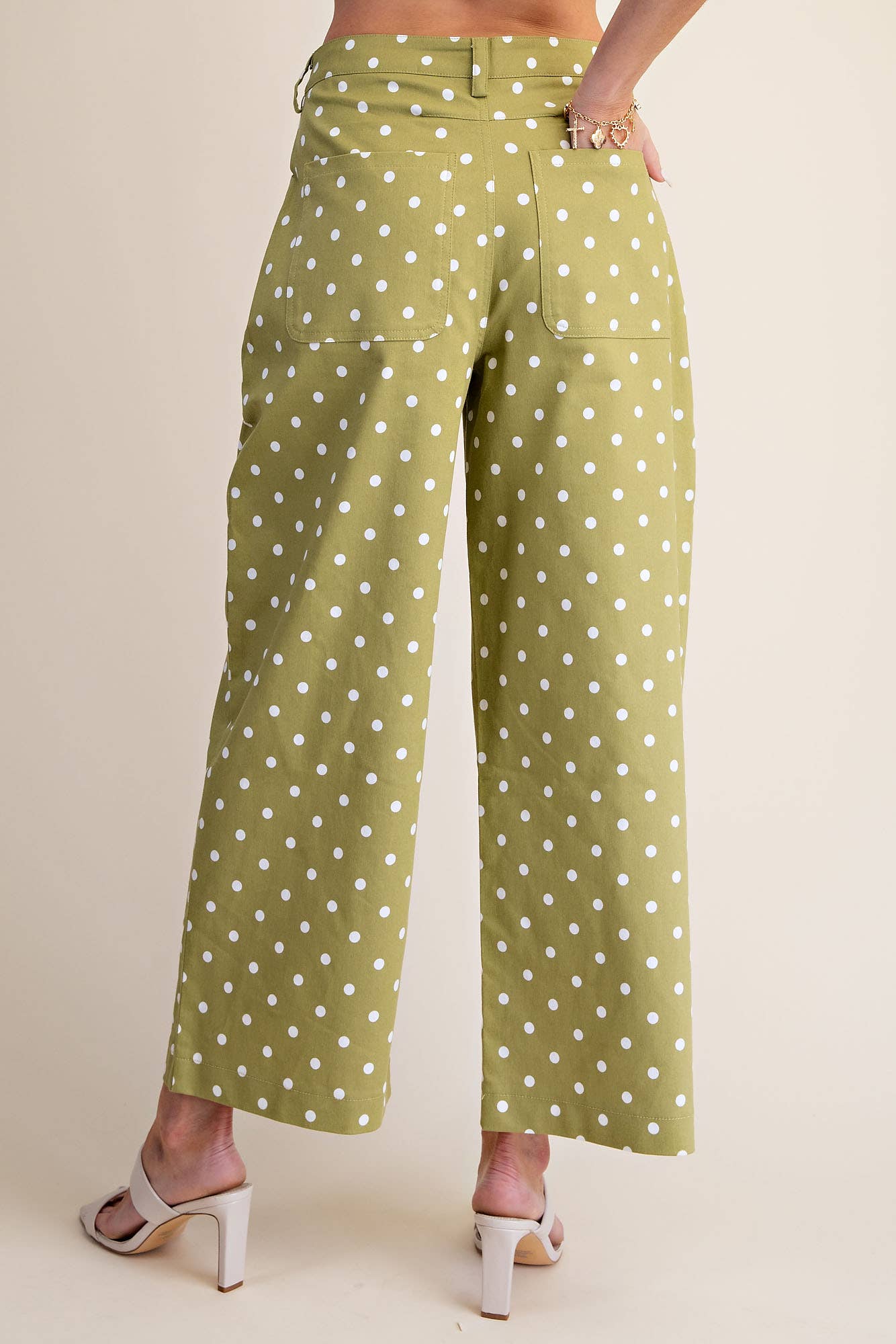 The Dottie Pants in Sage