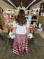 The Hadley Plaid Maxi Dress